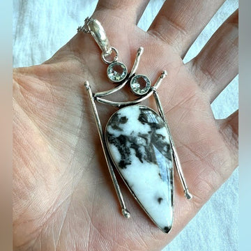 925 Elegant Wild Buffalo Pendant Necklace