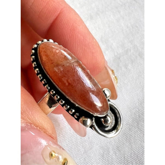 925 Aura Balance SUNSTONE Ring 8.25