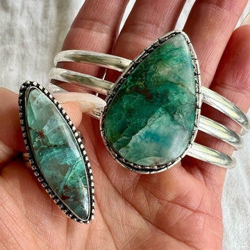 925 Quantum Quattro Teardrop Cuff Bracelet