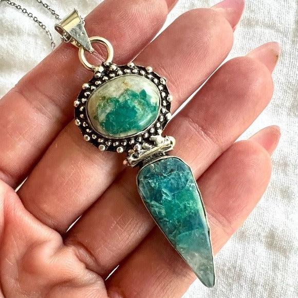 925 High⚡️Vibrational Quantum Quattro Pendant Necklace