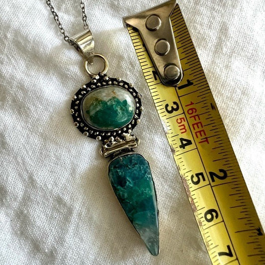 925 High⚡️Vibrational Quantum Quattro Pendant Necklace